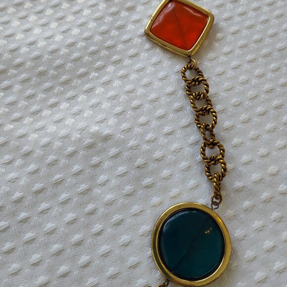 Chicos, Statement Necklace, Costume Jewelry, Retro, Beads, 22” - Picture 2 of 8